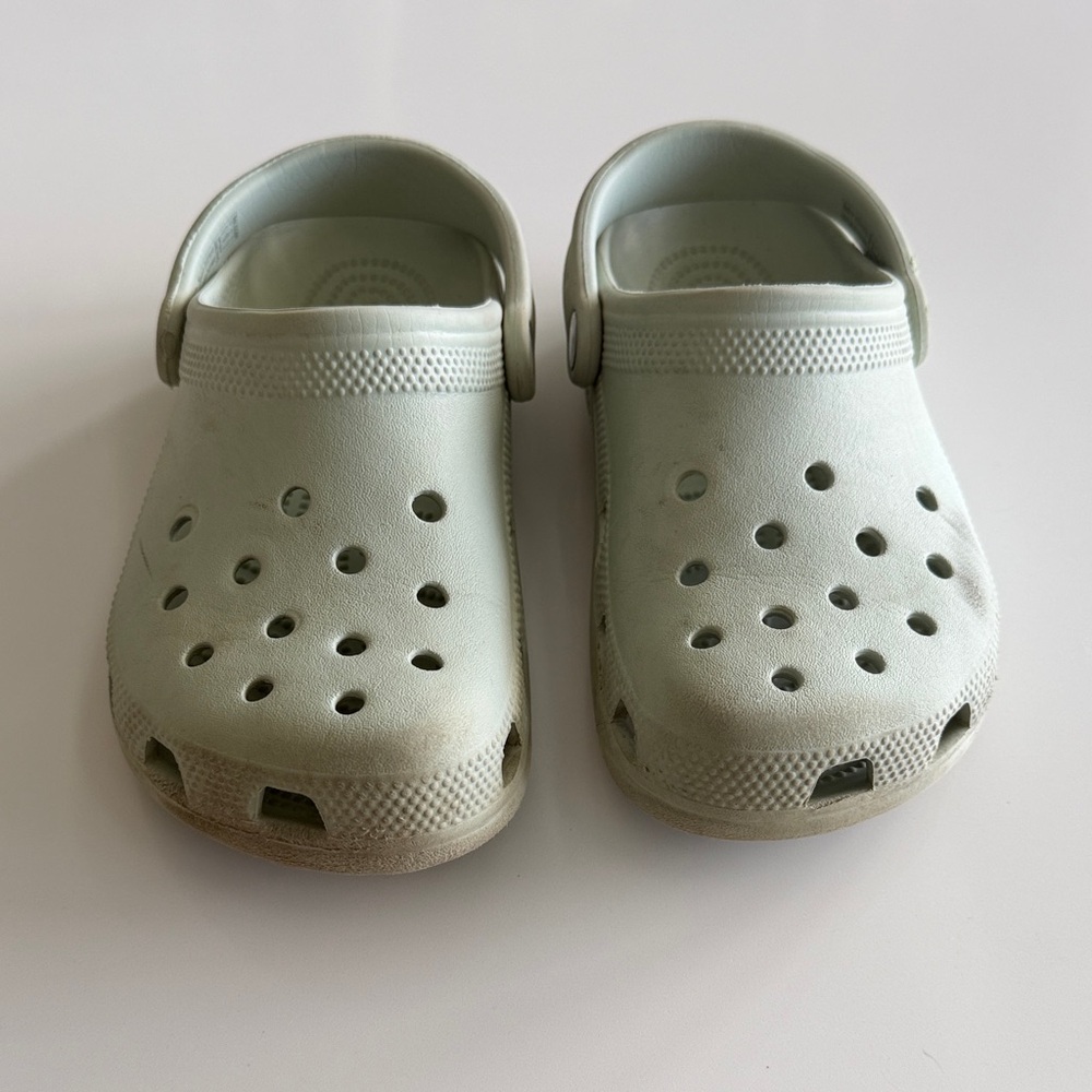 Kids Light Green/Gray CROCS
